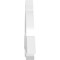 Ekena Millwork Ericson Architectural Grade PVC Gable Bracket, 36"W x 13 1/2"H x 2"D x 4"F, 9/12 Pitch GBP036X14X0204ERI00 - alternate 3